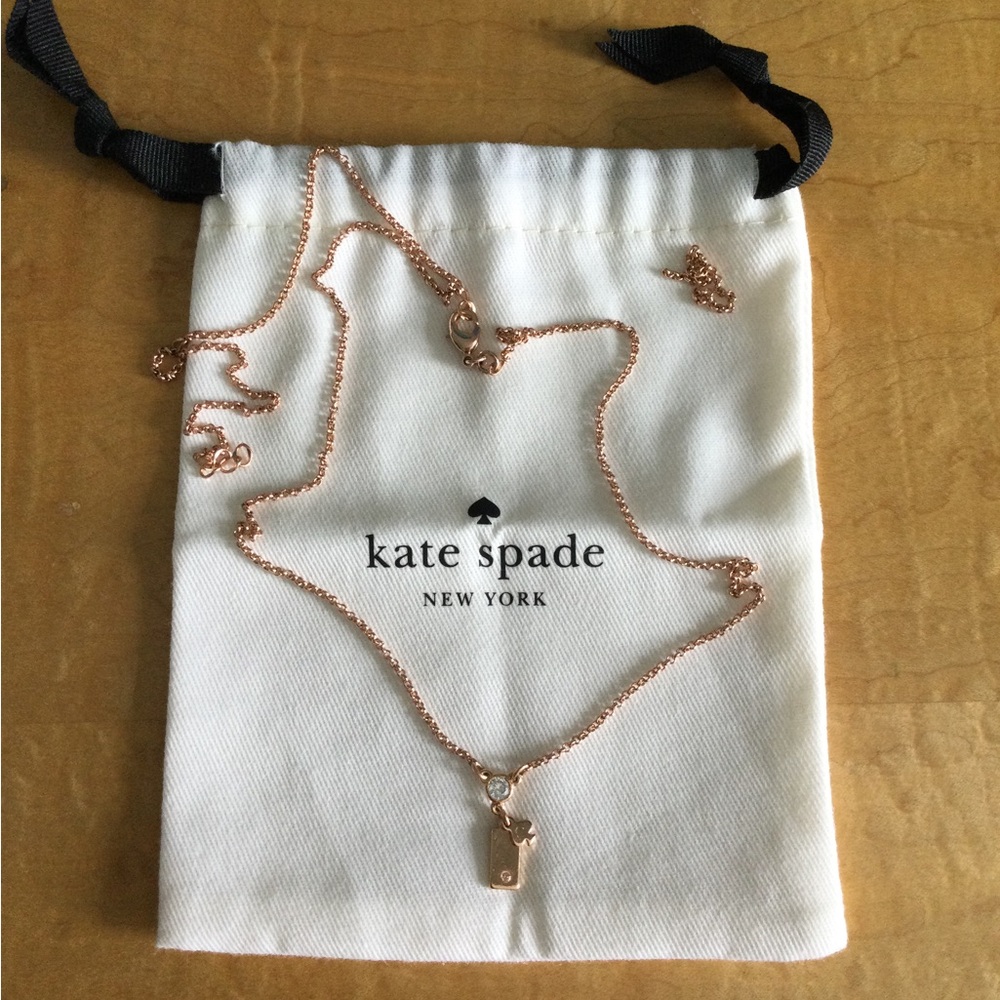 Kate Spade Rose Gold Tone Necklace